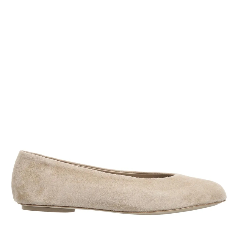 WEEKEND Max Mara Ballerinas Todisuede Beige