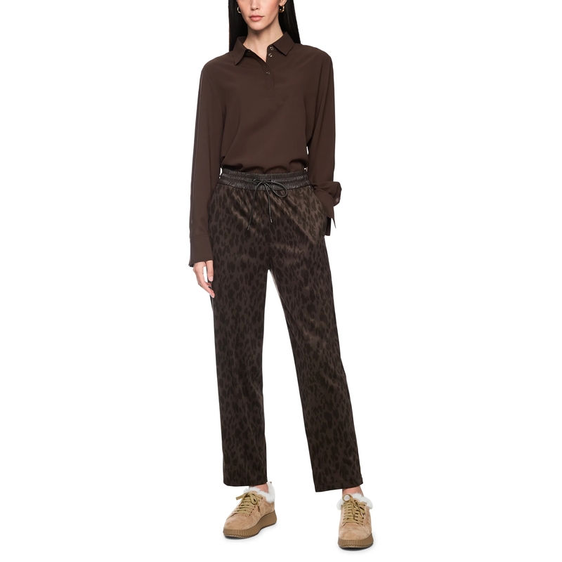 Marc Cain Stoffen broek Hose RANCHI seal brown(Image 2)