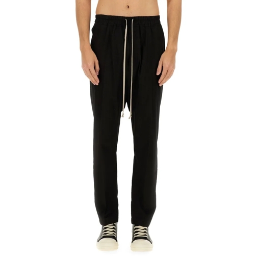 Rick Owens Anzugshosen Drawstring Pant Black