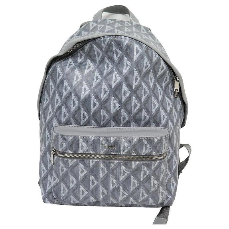 Christian Dior Geldbörse NEUER RUCKSACK CHRISTIAN DIOR RIDER TOILE CD DIAMA grau