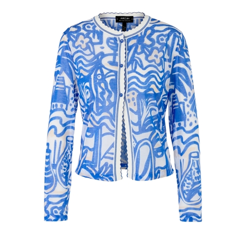 Marc Cain Pullover Cardigan gentian