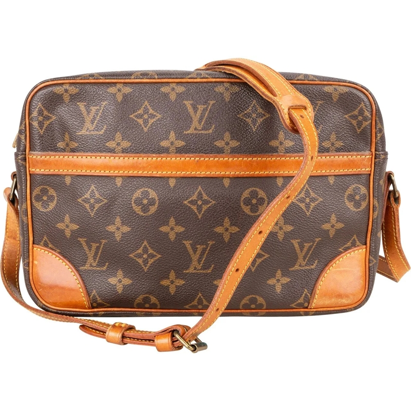 Louis Vuitton Tote Louis Vuitton Canvas Monogram Trocadero 28 Crossbo braun