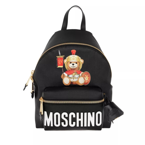 Moschino Teddy Backpack Black Rugzak