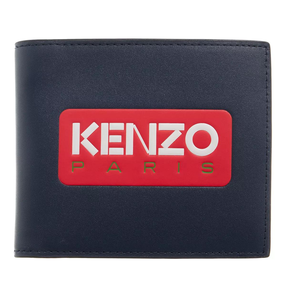Kenzo Fold Wallet Midnight Blue BiFold Portemonnaie