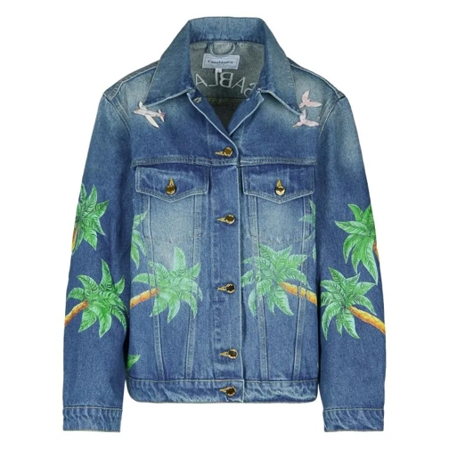 Casablanca Blue Denim Jacket Blue 