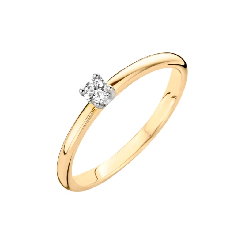 Blush Bague Diamonds 585 Gold Ring Gold