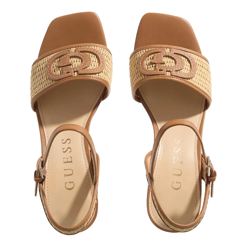 Guess Sandaletten mit Absatz Ganika Natural/Tan(Image 6)