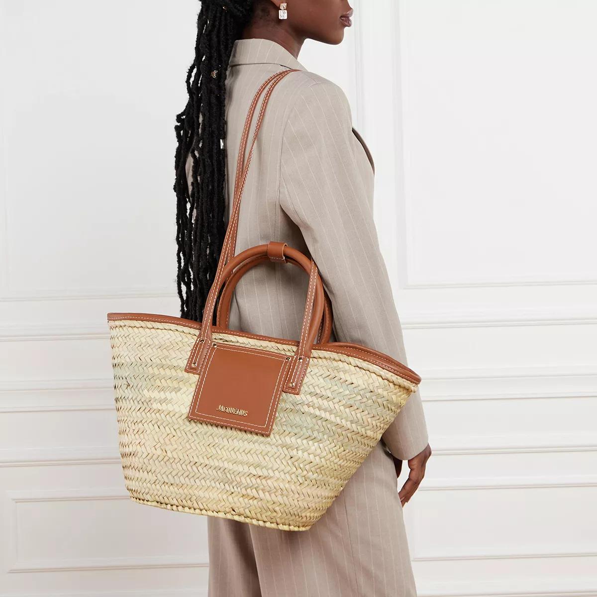 Jacquemus Shoppers Le Panier Soli in beige