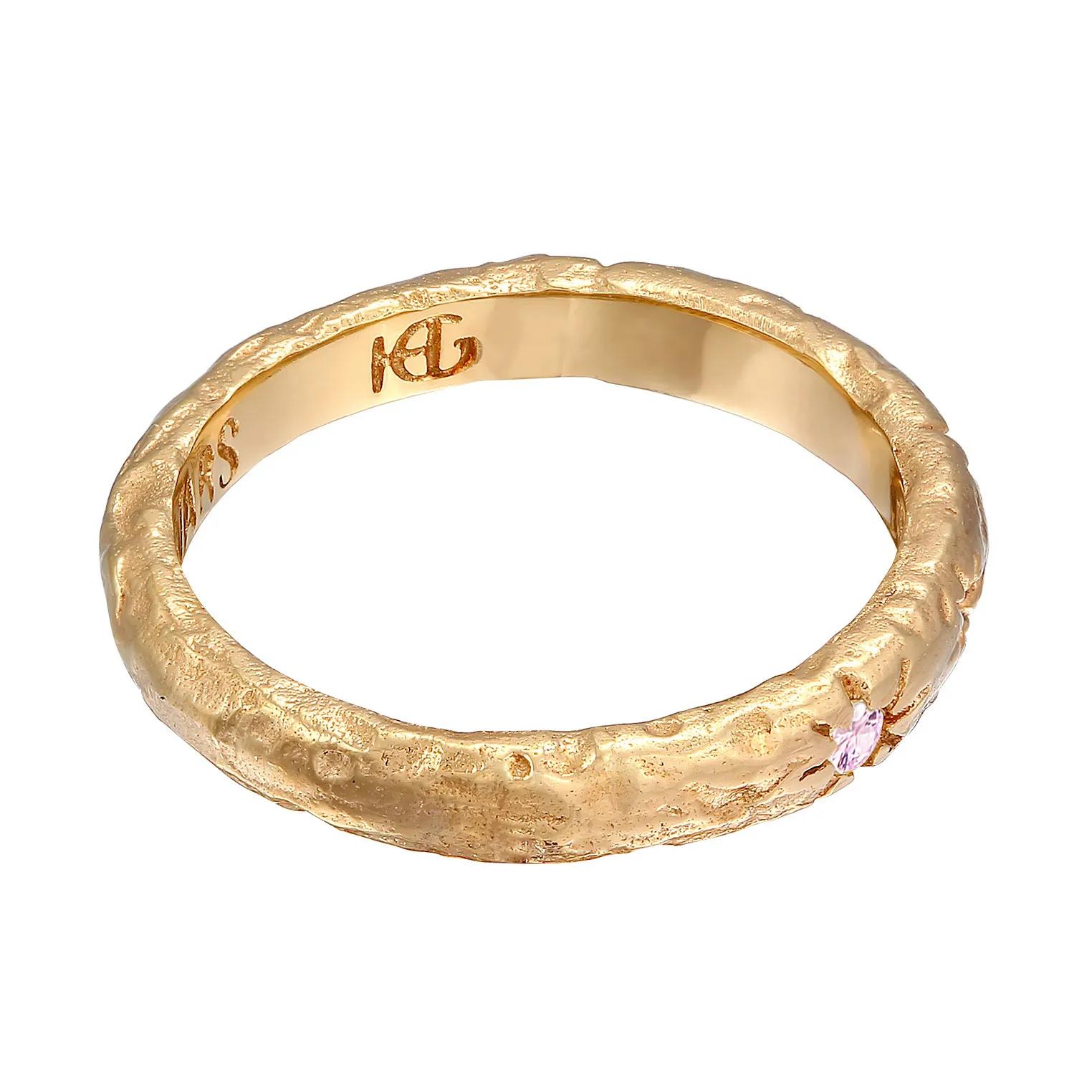 Thumbnail - Haze & Glory Ring - Ring Smaragd - Reach for the Stars 375 Gelbgold - Gr. 52 MM - in Gold - für Damen