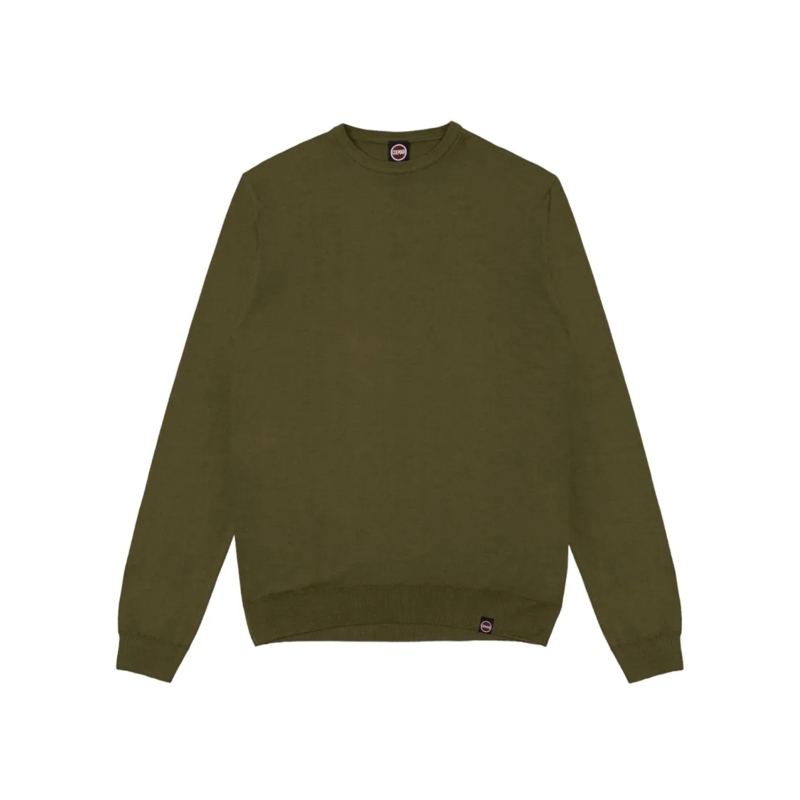 Colmar Originals Pullover Green Wool Crew Neck Sweater Green