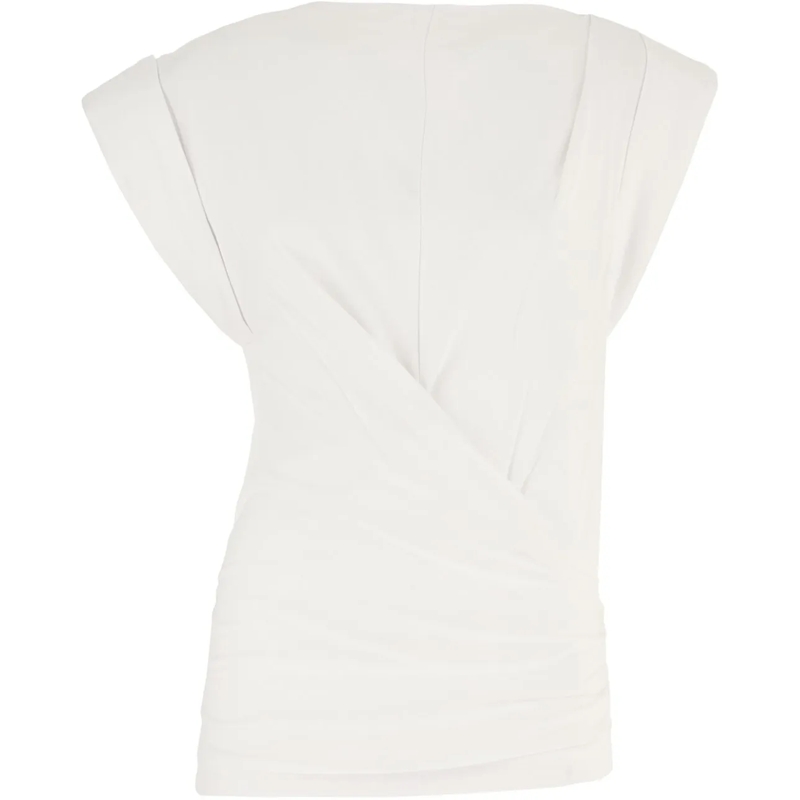 Isabel Marant T-shirt Isabel Marant White cotton top weiß