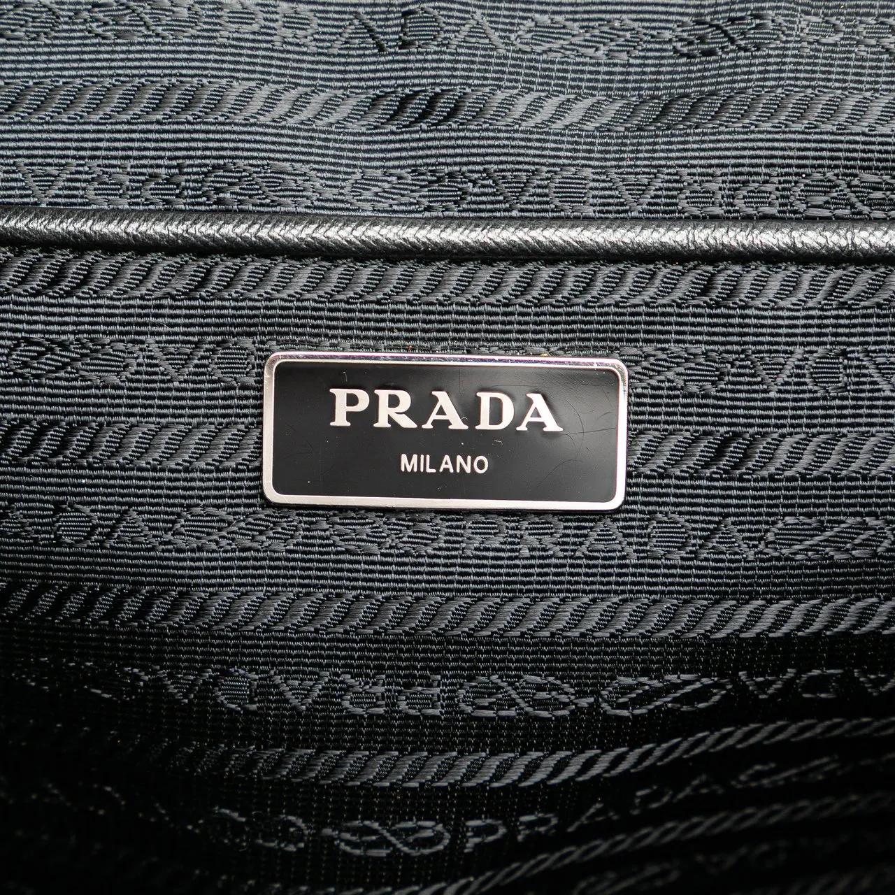 Thumbnail - Prada Hobo Bags - Tessuto Stampato Satchel - Gr. unisize - in Blau - für Damen