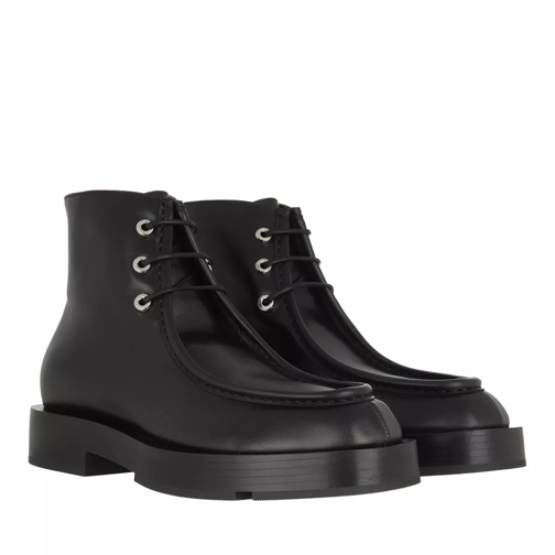 Givenchy Boots Leather Black Schnürstiefel