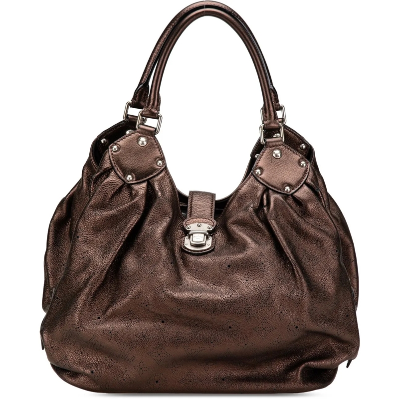 Louis Vuitton Sac à bandoulière Monogram Mahina XL braun