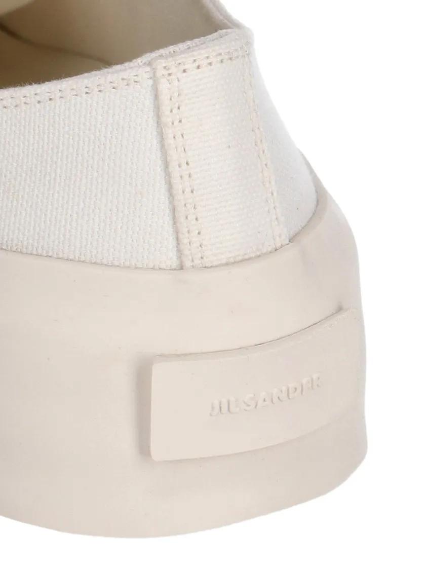 Thumbnail - Jil Sander Low-Top Sneaker - Low-Top Lace-Up Sneakers - Gr. 39 (EU) - in Beige - für Damen