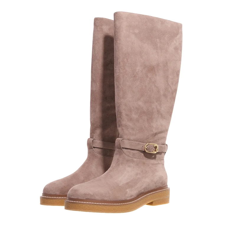Coccinelle Laarzen C-Saddle Suede Warm Taupe(Image 3)