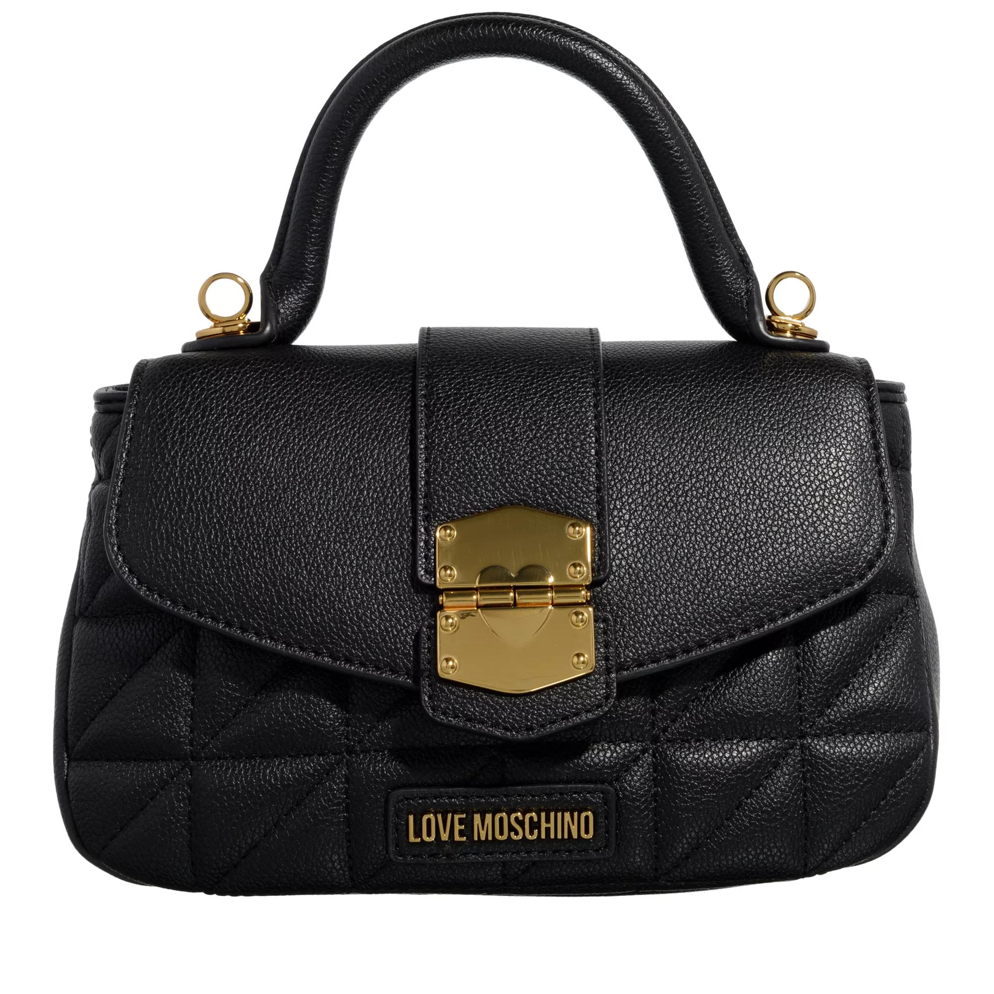 Love Moschino Crossbody Bags - Click Heart - Gr. unisize - in Schwarz - für Damen