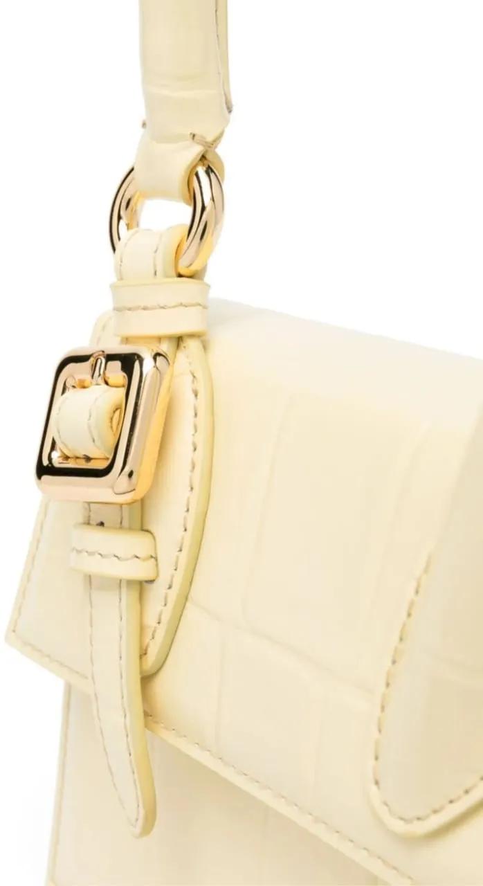 Jacquemus Crossbody bags Le Chiquito Moyen Boucle Tote Shoulder Bag in geel