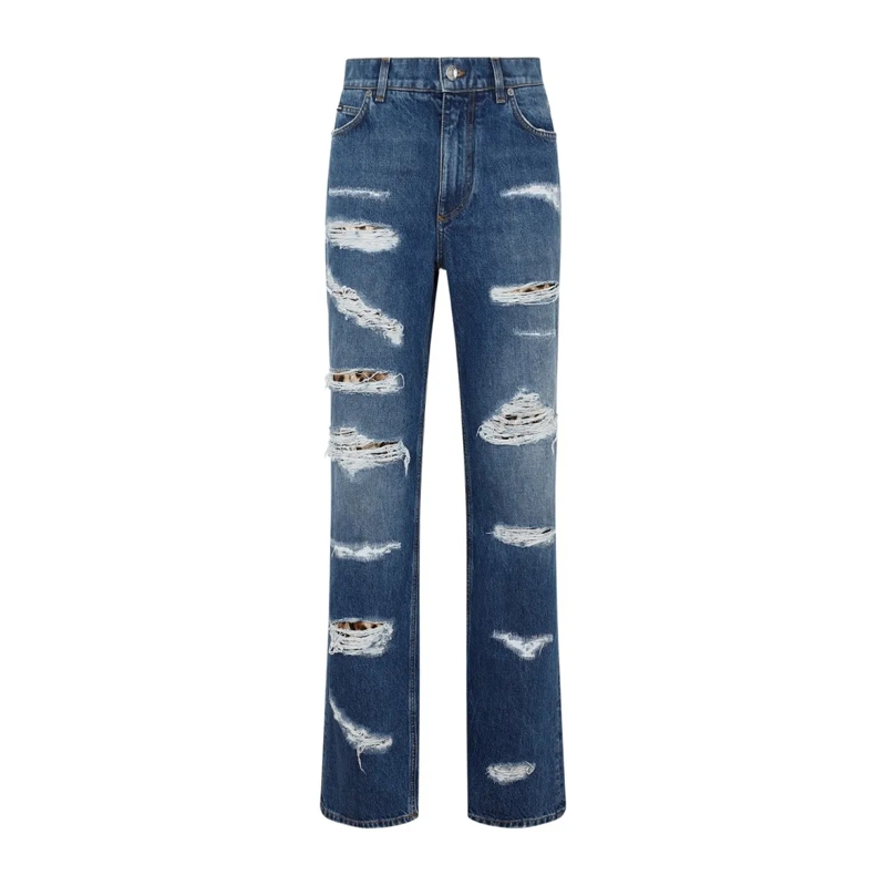Dolce&Gabbana Jeans Blue Cotton Jeans Blue