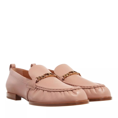 Tod's Loafer Leather Rosa Mocassin