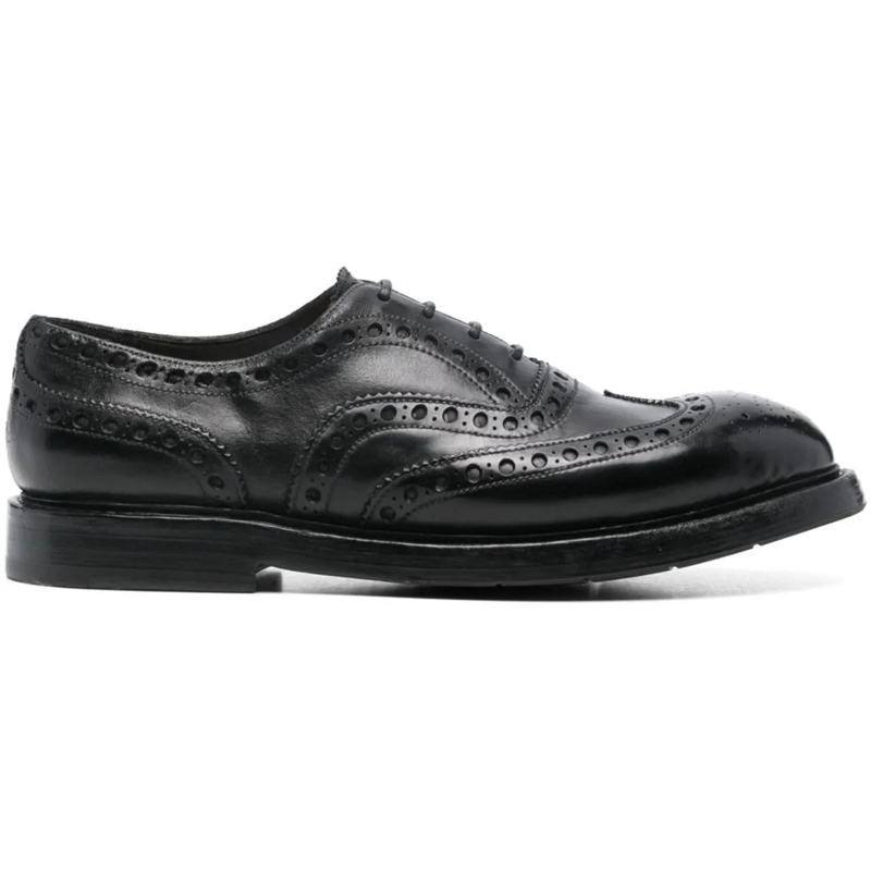 Premiata Loafer Flat Shoes Black schwarz