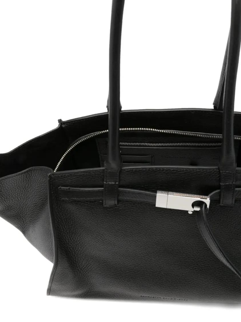 Thumbnail - Benedetta Bruzziches Shopper & Totes - Structured Handbag With Detachable Shoulder Strap - Gr. unisize - in Schwarz - fü...