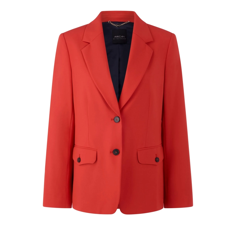 Marc Cain Übergangsjacke Blazer aurora red