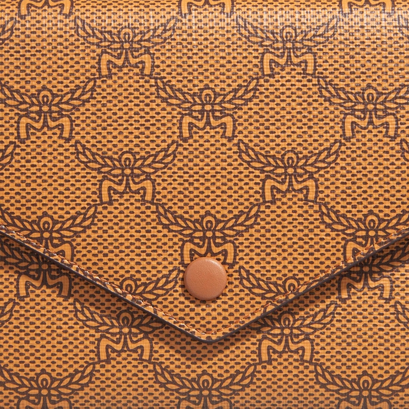 MCM Portefeuille à rabat Himmel Lts Cntl Large Cognac(Image 4)