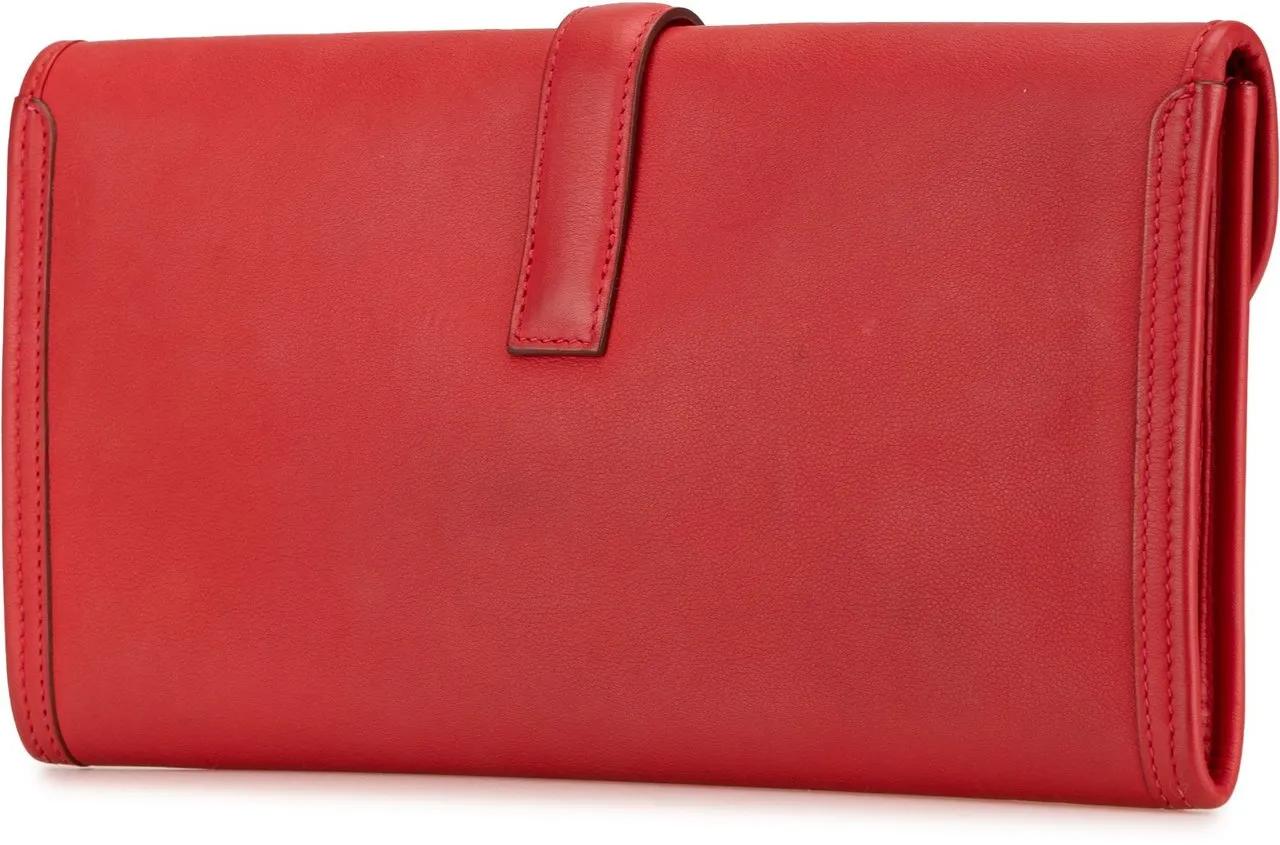 Hermès Clutches Swift Jige Elan 29 in rood