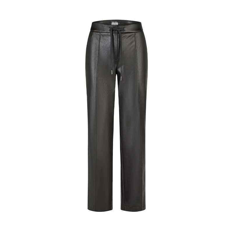 Marc Aurel Stoffhose Hose- elastisches Joggerbündchen- Eingrifftasch braun