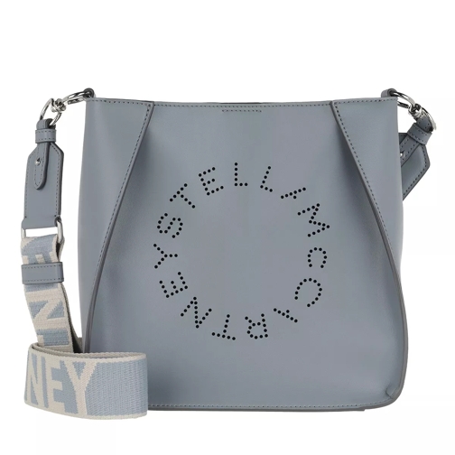 Stella McCartney Logo Shoulder Bag Cameo Blue Crossbody Bag
