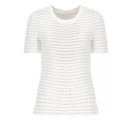 Ermanno Scervino T-Shirt With Strass White 