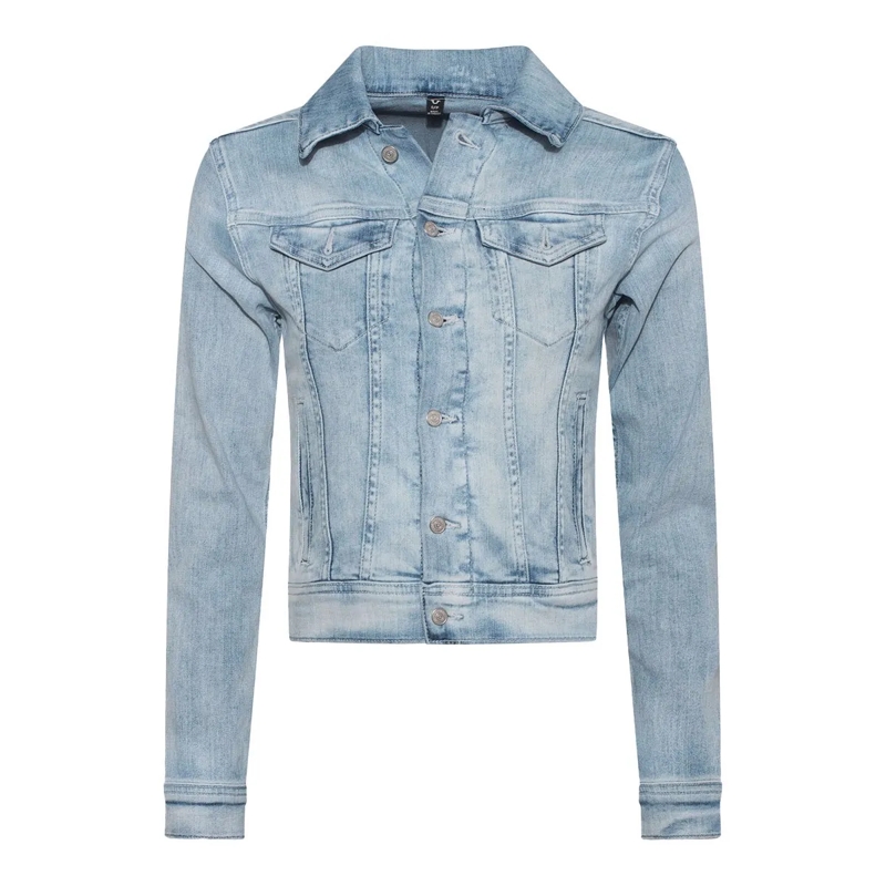 True Religion Jeansjacke Jeansjacke blau