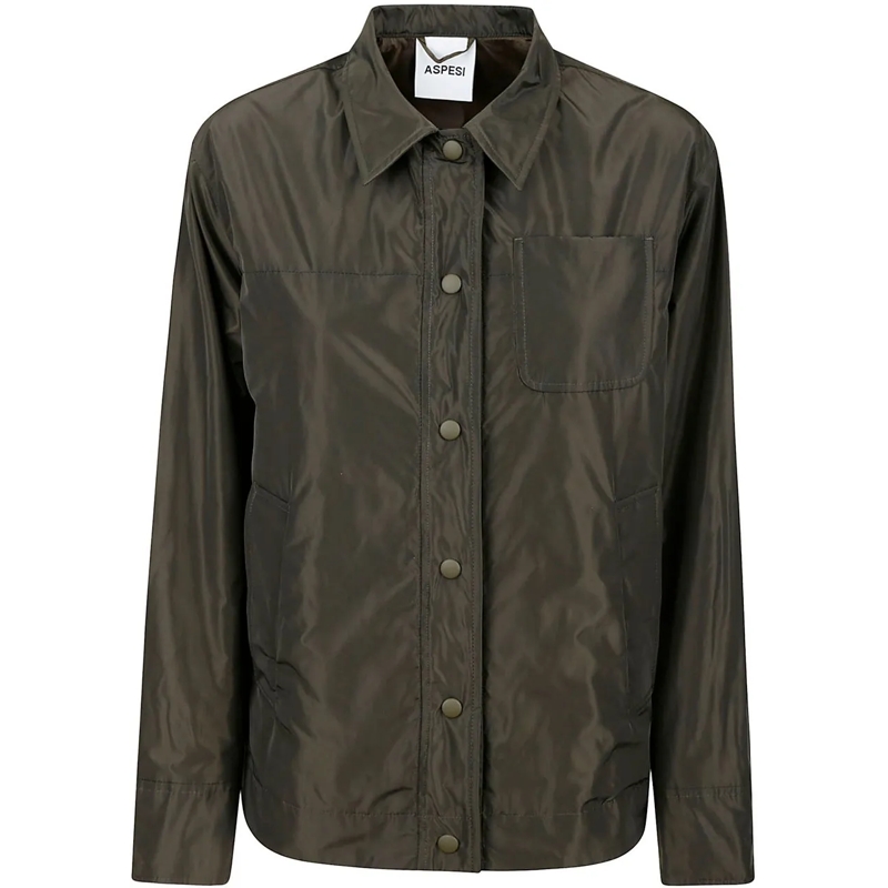 Aspesi Veste de transition Jackets Military grün