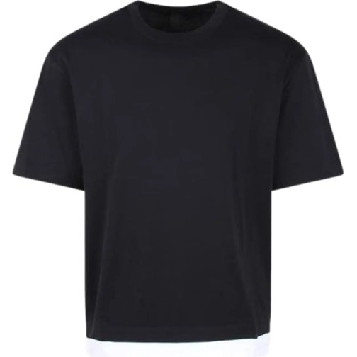 Neil Barrett Legere Oberteile T-shirts And Polos Black schwarz