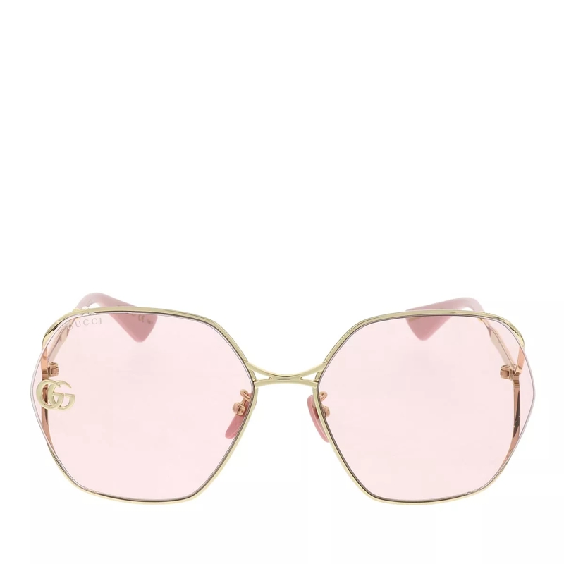Gucci Sonnenbrille GG0818SA-003 63 Sunglass WOMAN METAL Gold(Image 3)
