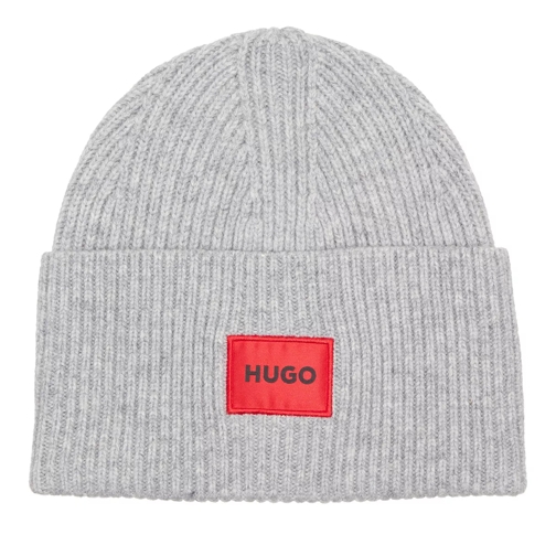 Hugo Saffa Hat Medium Grey Wollmütze