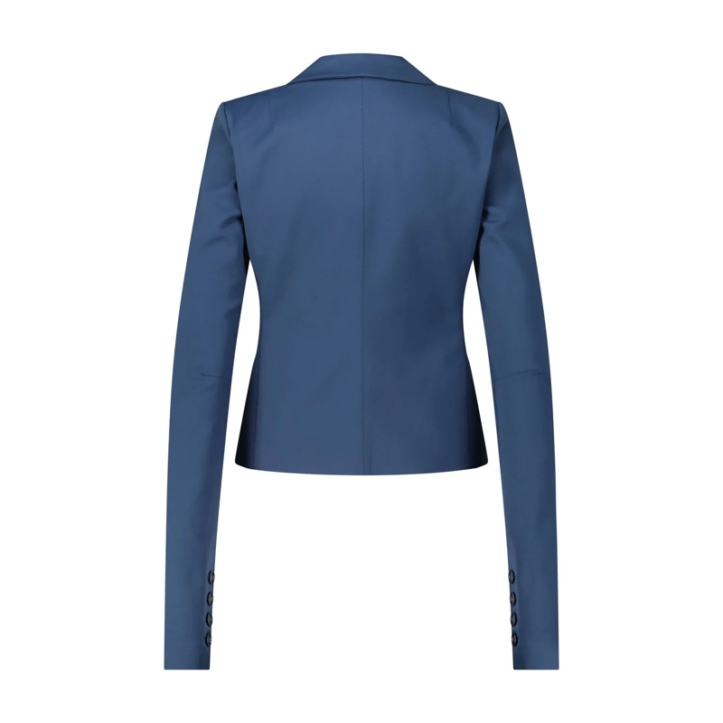 Patrizia Pepe Blazer Figurbetonter Blazer Blau(Image 6)