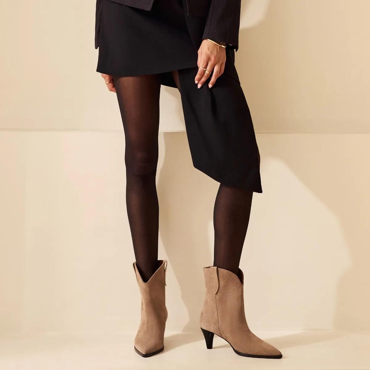 Thumbnail - Isabel Bernard Low-Top Sneaker - Vendôme Louane Kurze Stiefel - Gr. 41 (EU) - in Taupe - für Damen