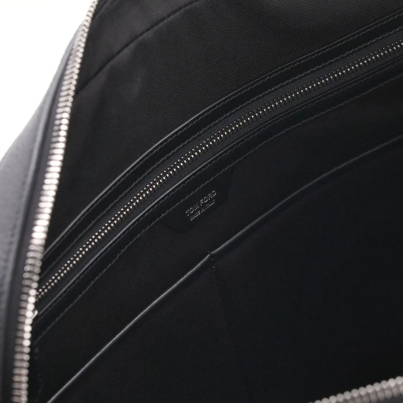 Tom Ford Schultertasche Weekender aus Leder schwarz(Image 7)