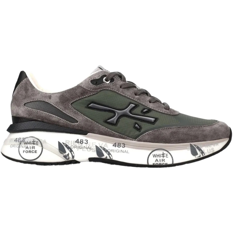 Premiata Low-Top-Sneaker Heren Moerun Sneaker grün