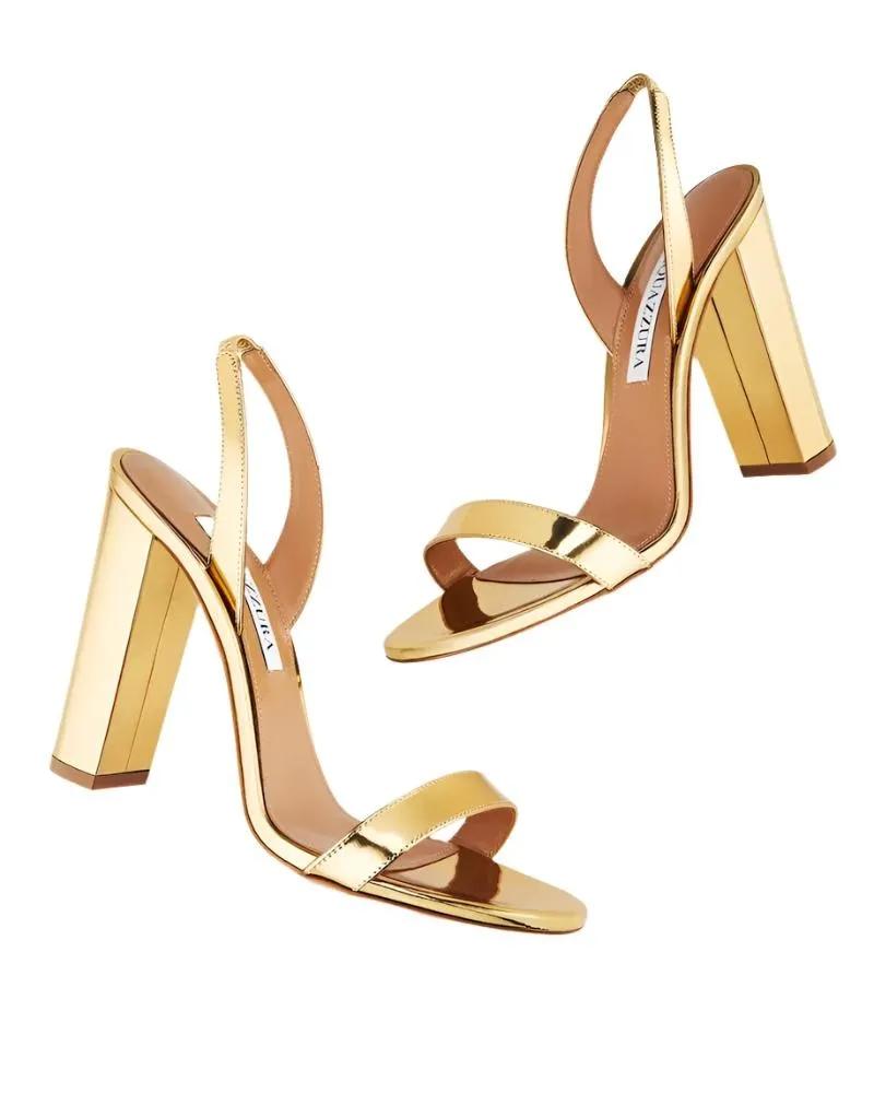 Thumbnail - Aquazzura Sandalen - So Nude Block Sandal 105 - für Damen