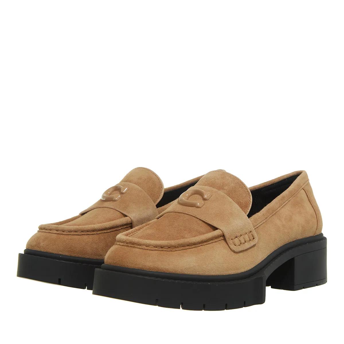 Coach Loafers & Ballerinas - Leah Suede Loafer - Gr. 40,5 (EU) - in Braun - für Damen