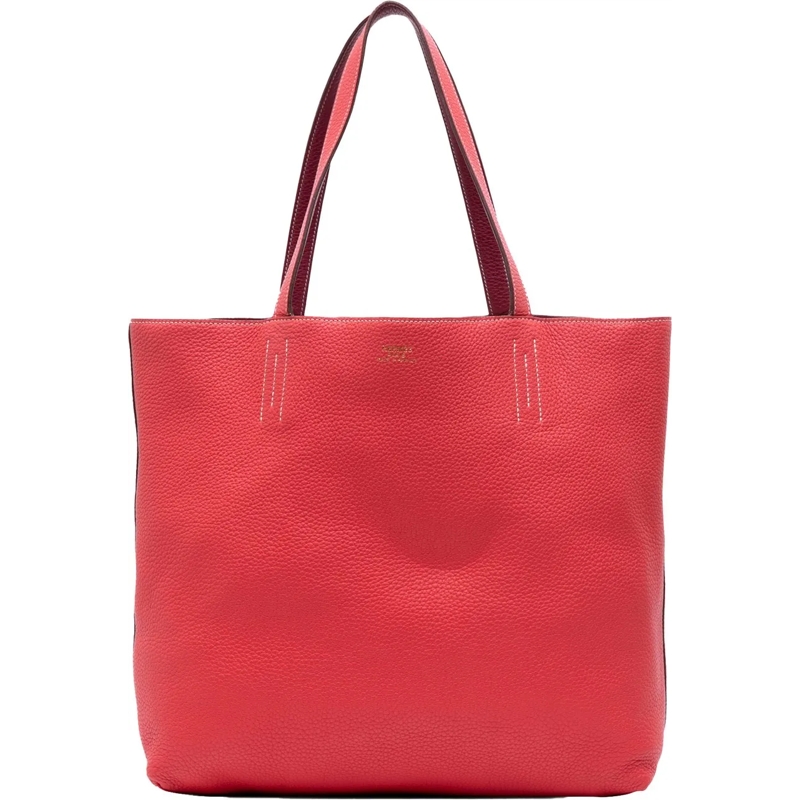 Hermès Shopper Clemence Double Sens 36 rot
