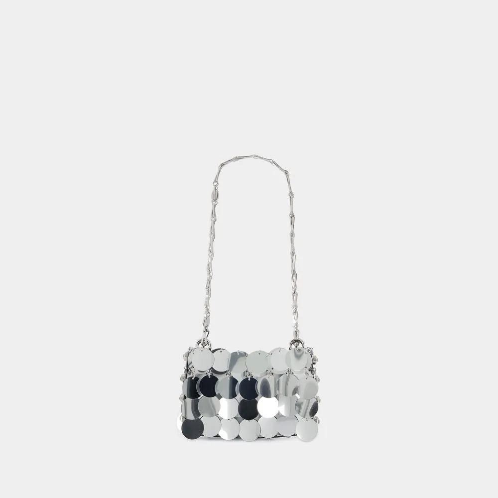 Paco Rabanne Shoppers Purse Metal Silver in zilver