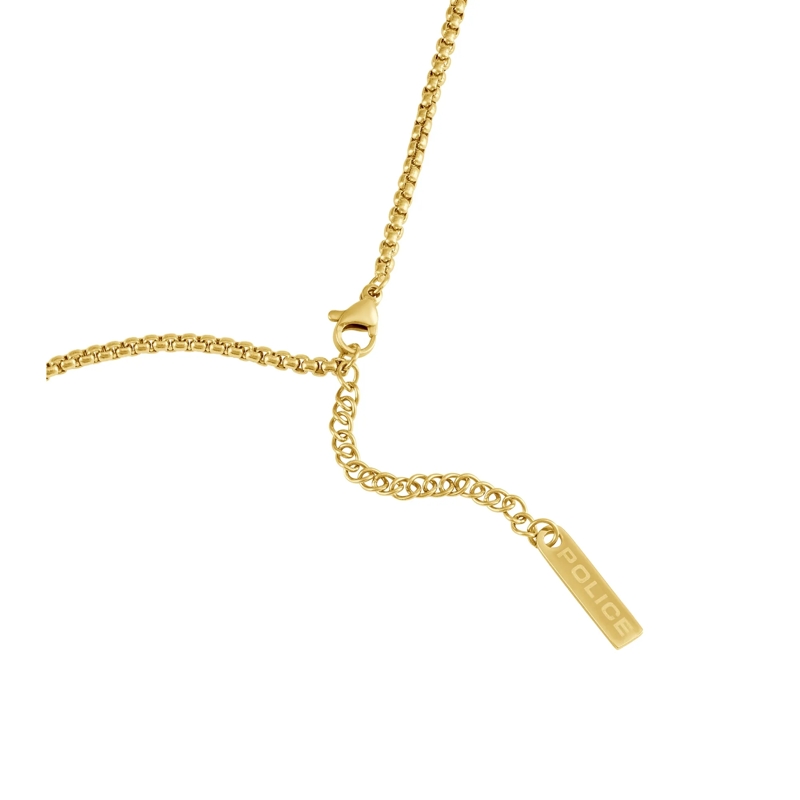 Police  Herrenkette Crossrange- Herrenkette- Farbe: sil gold(Image 3)