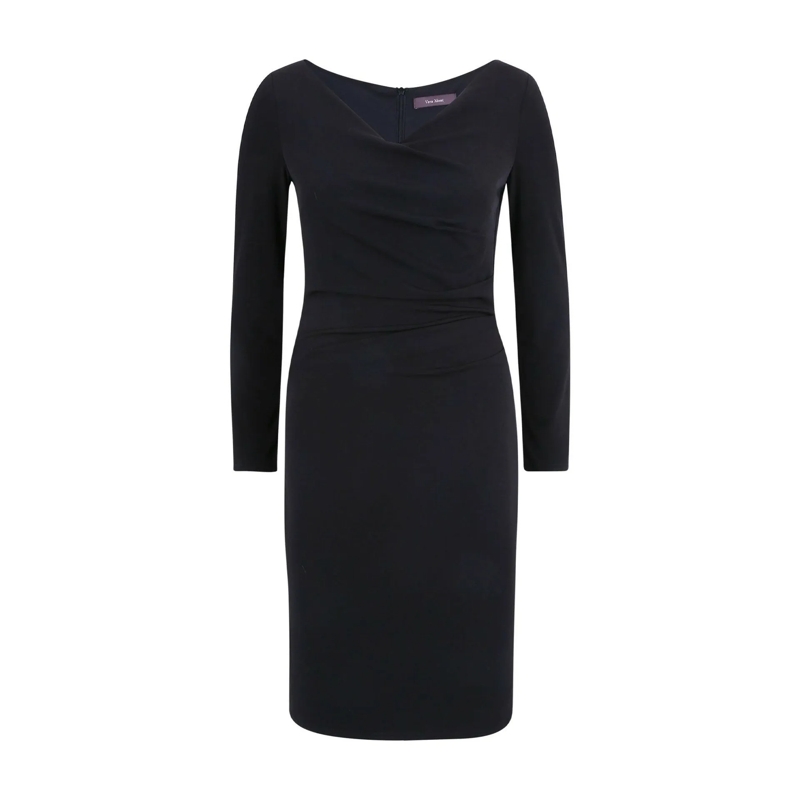 Vera Mont Minikleid Figurbetontes Abendkleid Schwarz