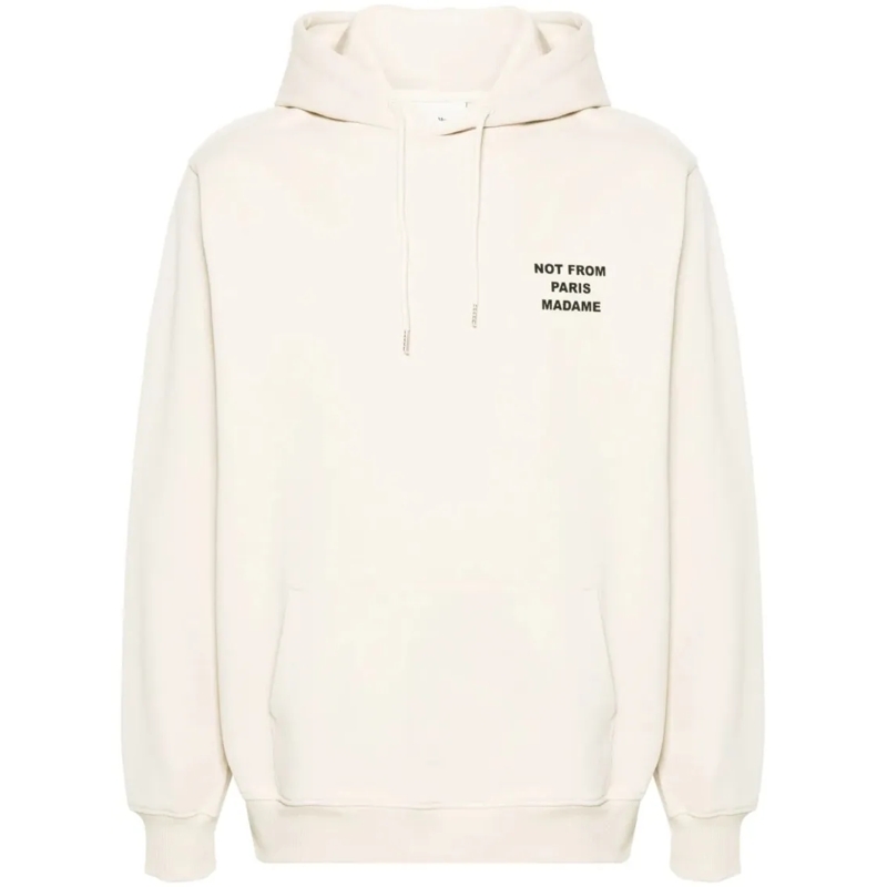 Drôle De Monsieur  Le Hoodie Slogan Neutrals
