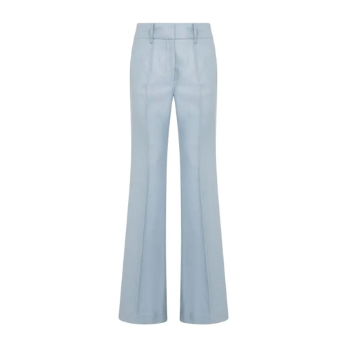 Gabriela Hearst Stone Blue Silk Rhein Pants Blue 