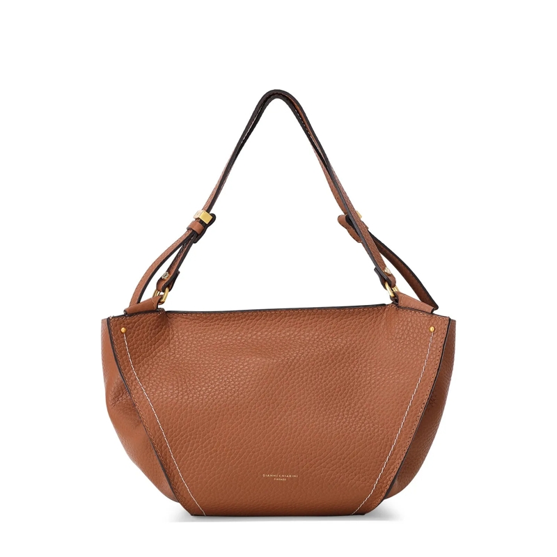 Gianni Chiarini Sac à bandoulière Tasche Bloom aus Leder schwarz